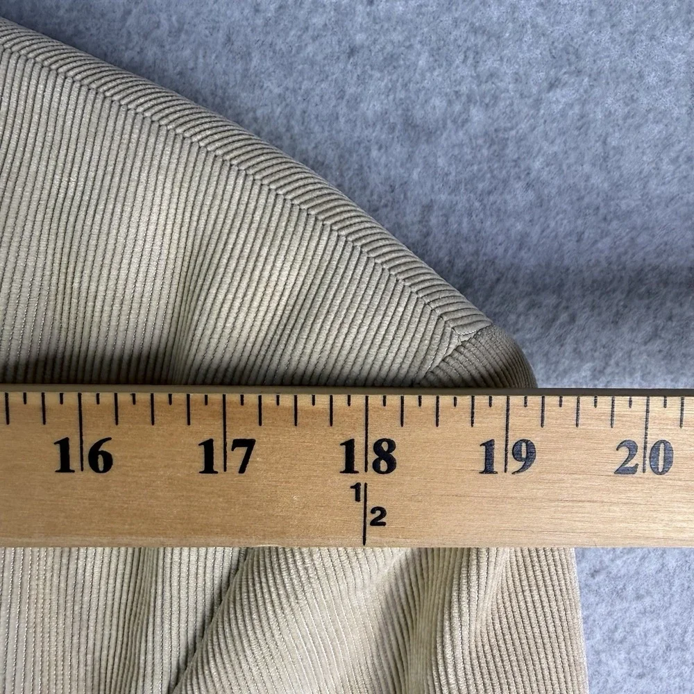 Meztizos Embroiled Corduroy Blazer Men's‎ 40 Tan Cotton Polyester Blend USA READ